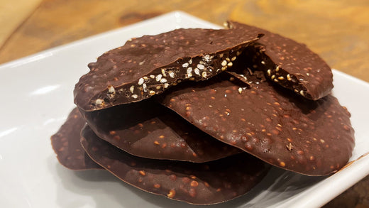 Dark Chocolate Quinoa Snaps (Ve)