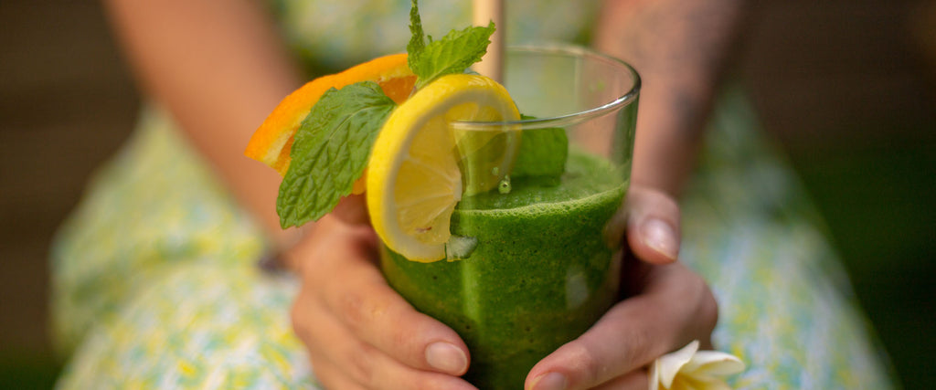 Spirulina Colada / Green Smoothie (Ve)