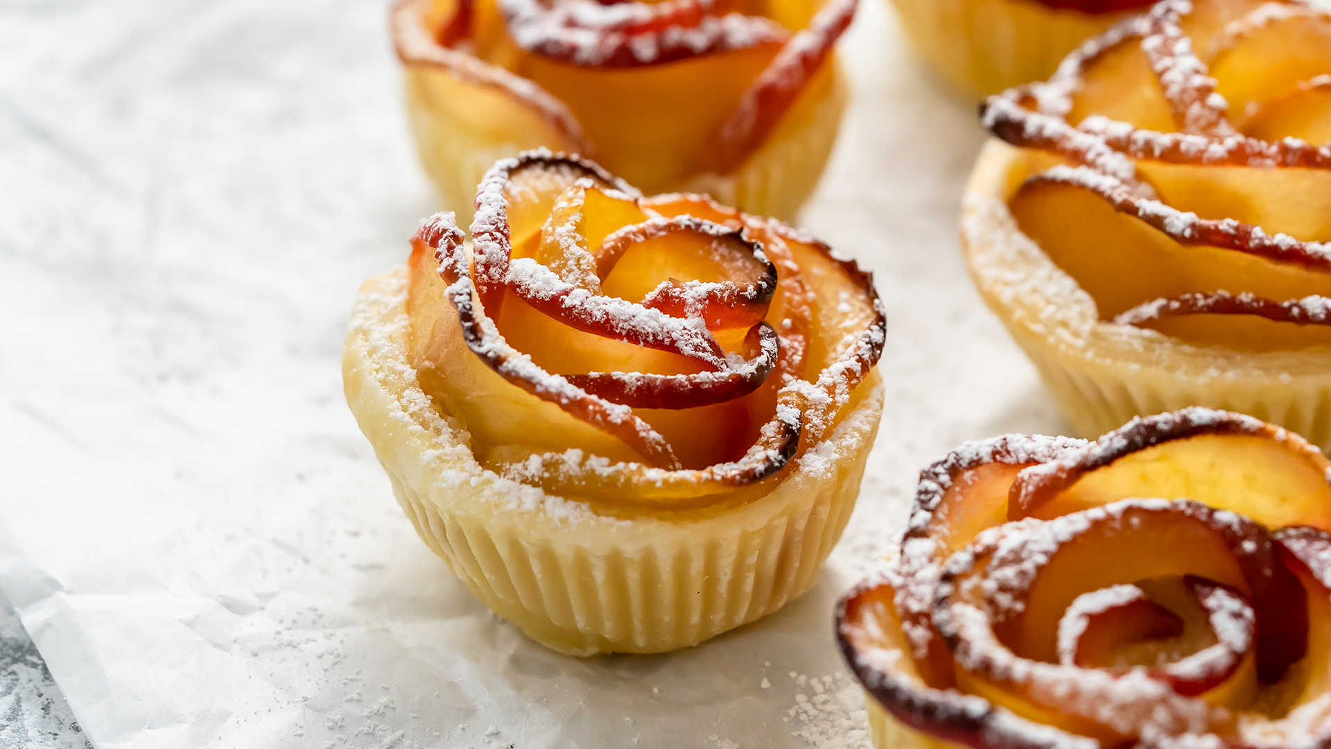 Apple Rose Tarts (Ve)