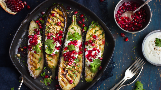 Grilled Aubergine (Ve)