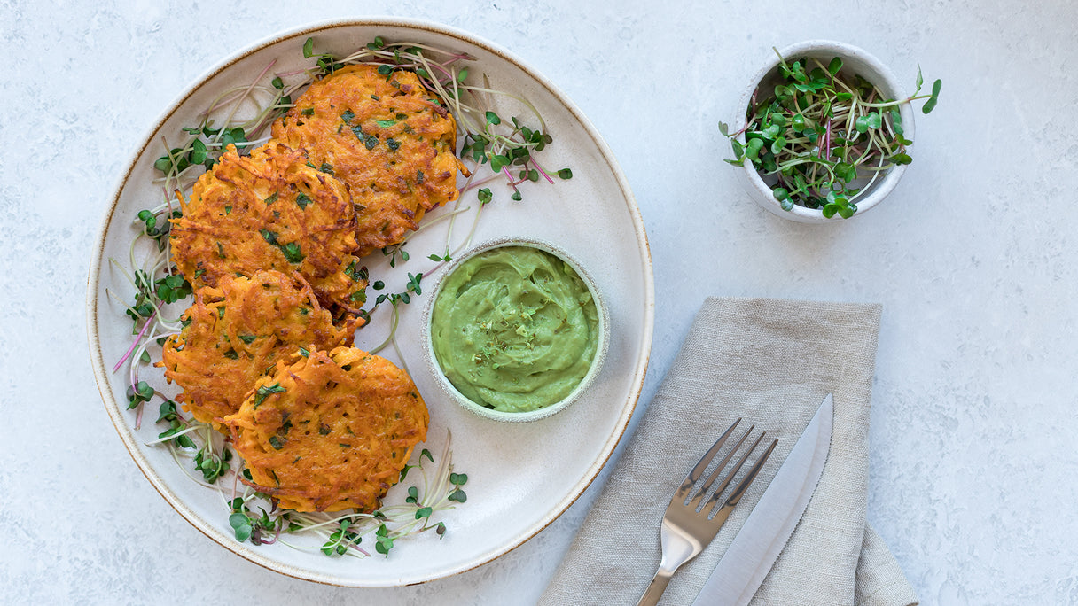 Sweet Potato Fritters (Ve)