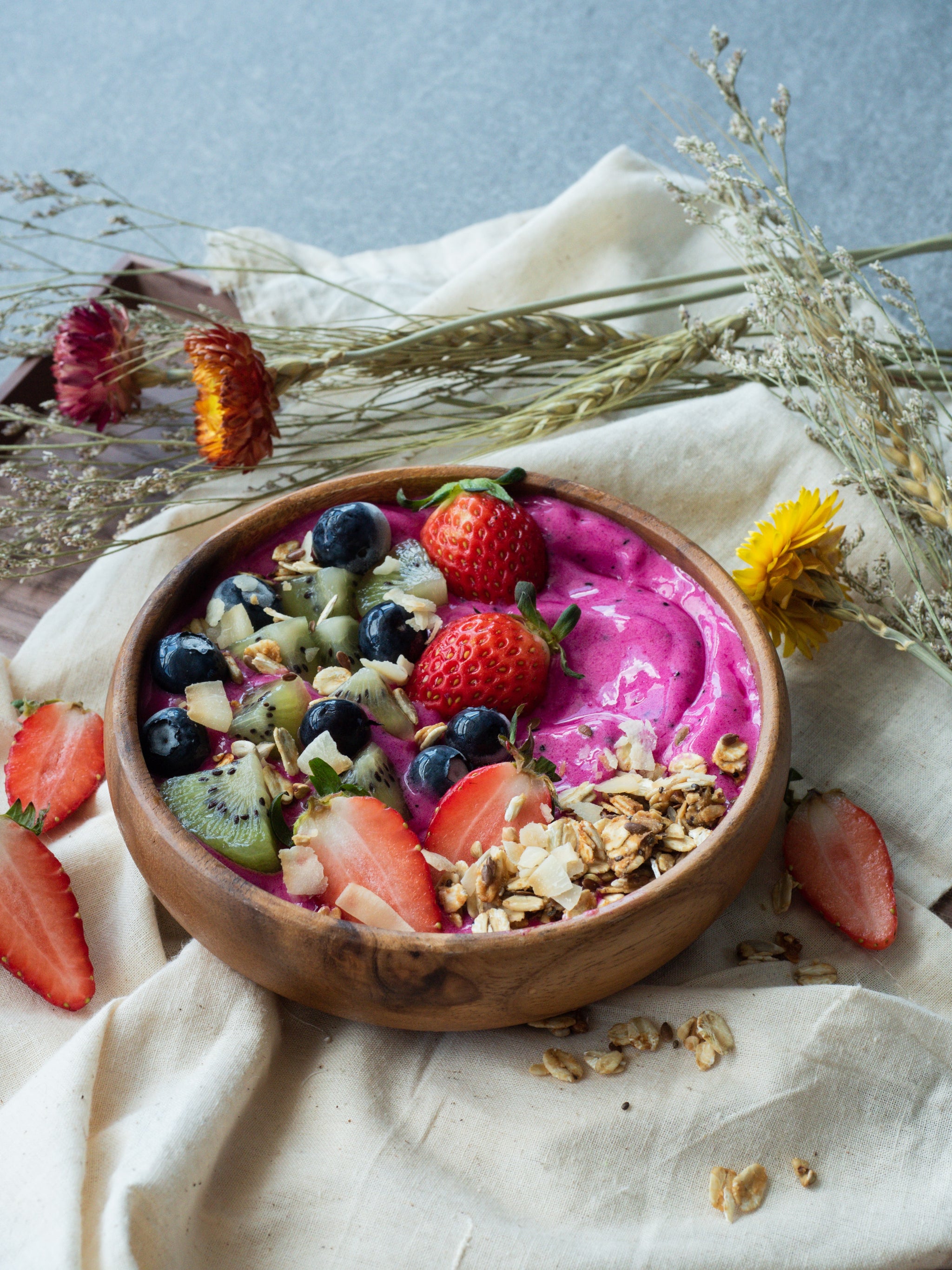 Raspberry Smoothie Bowl (Ve)