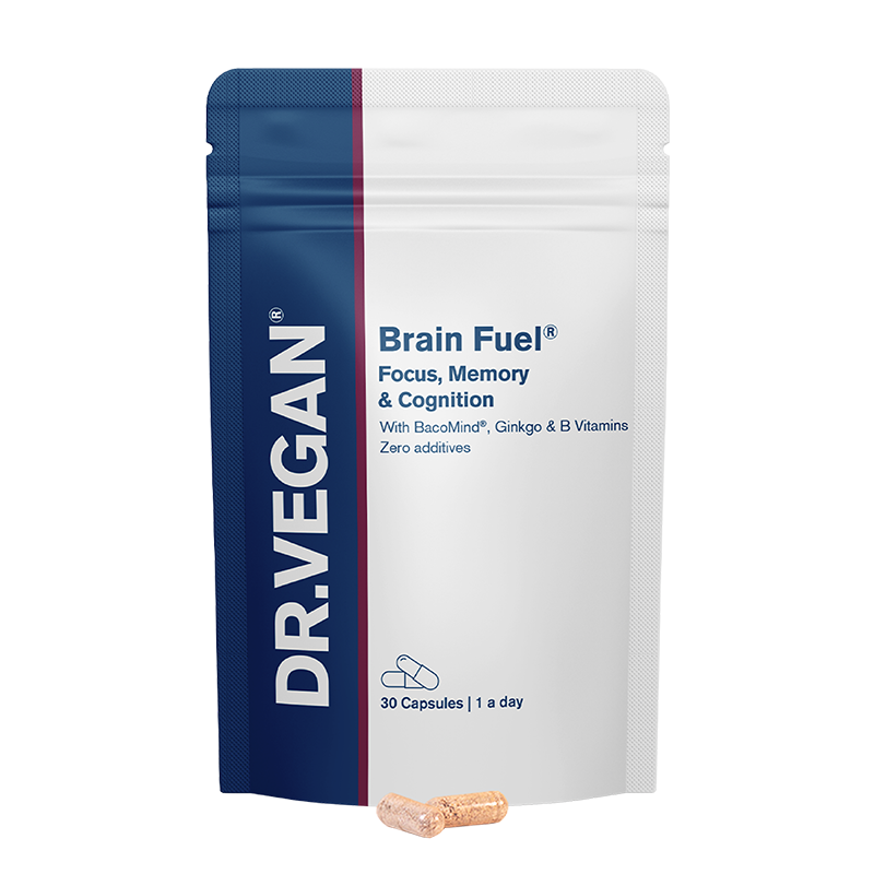 Brain Fuel | Suplementos para la memoria y la concentración - DR.VEGAN